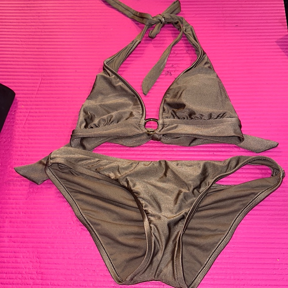 Mossimo brown bathing suit